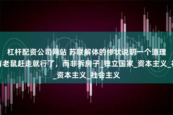 杠杆配资公司网站 苏联解体的惨状说明一个道理：家里有老鼠赶走就行了，而非拆房子_独立国家_资本主义_社会主义